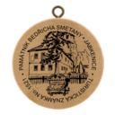 Obrázek č. 3, Turistické známky, No. 1521 - Památník Bedřicha Smetany - Jabkenice