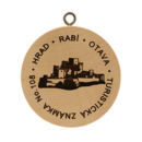 Obrázek č. 2, Turistické známky, No. 108 - Hrad Rabí