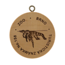 Obrázek č. 4, Turistické známky, No. 156 - ZOO Brno
