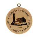 Obrázek č. 3, Turistické známky, No. 187 - Děčínský Sněžník