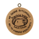 Obrázek č. 2, Turistické známky, No. 189 - Pravčická brána