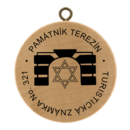 Obrázek č. 2, Turistické známky, No. 321 - Památník Terezín