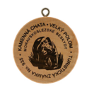 Obrázek č. 2, Turistické známky, No. 935 - Kamenná chata Velký Polom