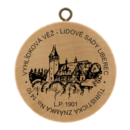 No. 1410 - Vyhlídková věž - Lidové sady Liberec l.p. 1901