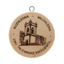 Obrázek č. 2, Turistické známky, No. 1463 - Rozhledna Milohlídka