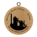 Obrázek č. 2, Turistické známky, No. 1550 - NKP Dolní oblast Vítkovice