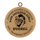 Obrázek č. 2, Turistické známky, No. 1848 - Zoologická zahrada Dvorec