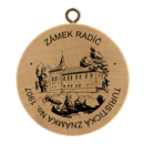 Obrázek č. 1, Turistické známky, No. 1907 - Zámek Radíč