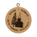 Obrázek č. 2, Turistické známky, No. 96 - Kvilda