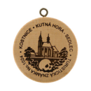 Obrázek č. 2, Turistické známky, No. 1024 - Kostnice Kutná Hora - Sedlec