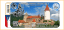 č. 274 - 700. výročí narození Karla IV. 1316 - 2016 Hrad Křivoklát