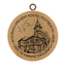 No. 2262 - Bystřice - dřevěný kostel Sv. Kříže