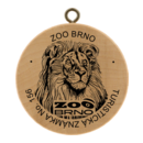 Obrázek č. 2, Turistické známky, No. 156 - ZOO Brno