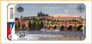 Obrázek č. 1, Turistické známky, No. 200 - Pražský hrad - denní pohled